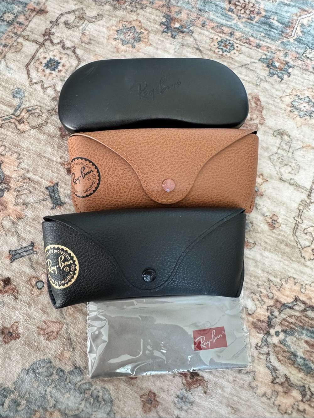 Bundle of Ray Ban Glasses Cases